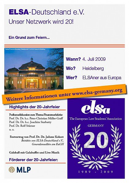 20 Jahre ELSA