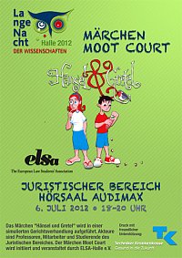 Moot Court zur 11. Lange Nacht der Wissenschaft 2012